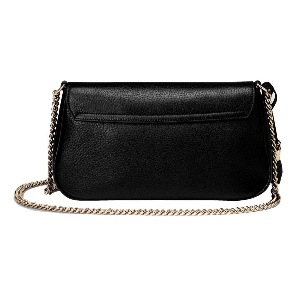 Gucci Soho Disco GG Black Calf Leather Tassel Chain Crossbody Bag - Picture 5 of 6
